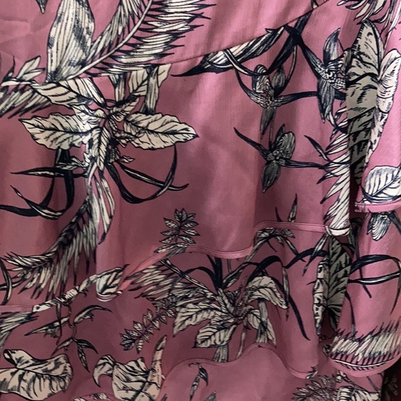 Marchese Notte NWT Orchid Asymmetric Flounce Cocktail Dress size 6 - Picture 10 of 10